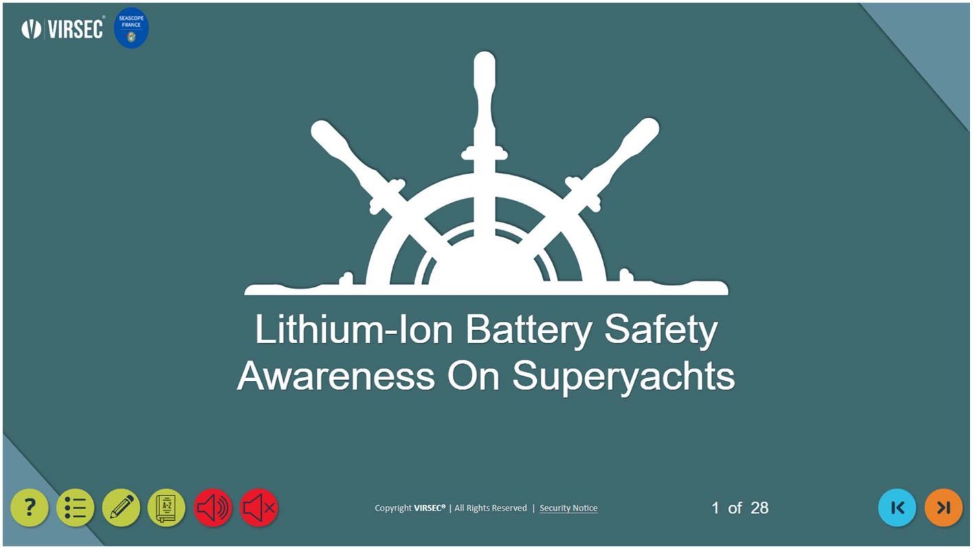 Lithium-Ion Battery Safety Awareness - My Crew Kit