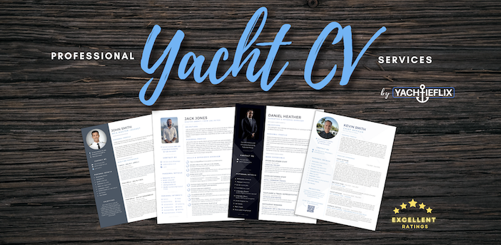 Professional Yacht CV services by Yachtieflix